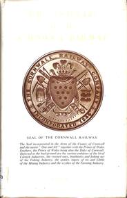 Book, Woodfin, R.J, The Centenary of the Cornwall Railway, 1960