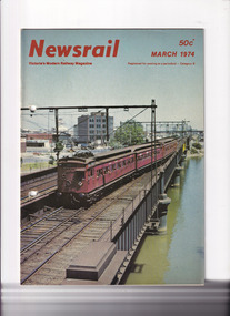Journal - Newsrail March 1974, Unattributed, Christmas traffic at Spencer St. Canterbury in the steam era, 1974