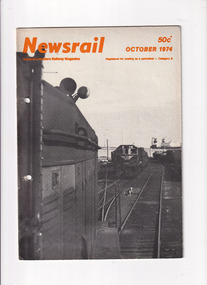 Journal - Newsrail October 1974, Unattributed, Suburban Trains. The Standard MB-1 stoker, 1974