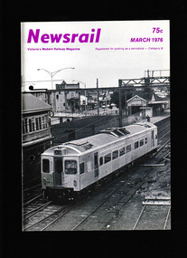 Journal - Newsrail March 1976, Unattributed, Roundabout. NA Performance, 1973