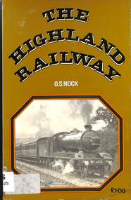 Book, Nock (Oswald Stevens), The Highland Railway, 1973