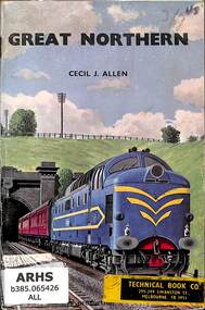 Book, Allen, Cecil J, Great  Northern