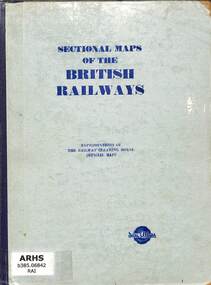 Book, Railway Clearing House, Sectional Maps of the British Railways, 1948