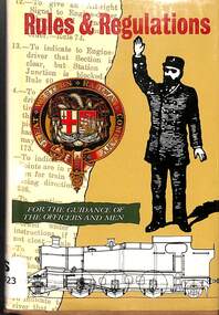 Book, Ian Allan Ltd, Rules & Regulations For the Guidance of the Officers and Men, 1993