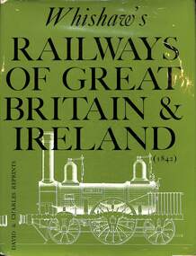 Book, Clinker, C.R, Wishaw's Railways of Great Britain & Ireland (1842), 1969