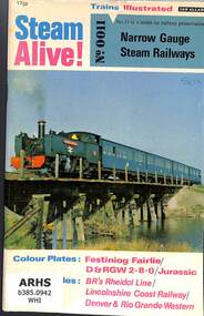 Book, Whitehouse, P.B, Steam Alive! No.0011 Narrow Gauge Steam Railways, 1971