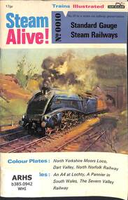 Book, Whitehouse, P.B, Steam Alive! No.0010 Standard Gauge Steam Railways, 1971