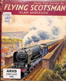 Book, Anderson, Alan, Flying Scotsman, 1949