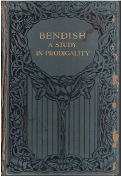 Hardcover book with blue cover.