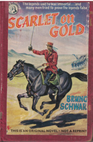 Book - Novel, Schwarz, Bruno, Scarlet on gold, [n.d.] [1954?]