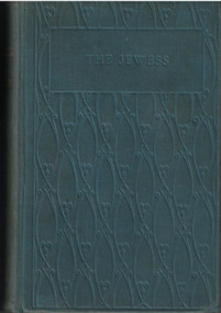 Book - Novel, Ouseley, Mulvy, The Jewess by Mulvy Ouseley, 1911