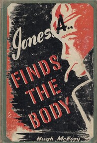 Book - Novel, McEvoy, Hugh, Jones, A., finds the Body, 1946