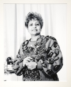 Portrait of a woman. 
