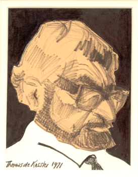Portrait of a man. 