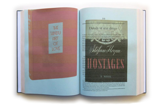 The Country Justice open to a page featuring an image of the book the windu art of love.
