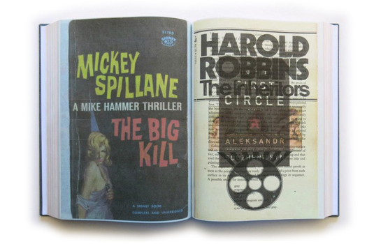 The Country Justice open to a page featuring an image of a woman with the words the big kill