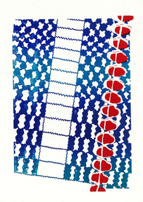 Work on paper - letterpress print, Commoners Press, Untitled, 2022