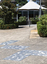 Pavers in a public space featuring a stylised flock of birds