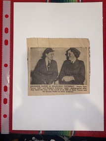 Newspaper - Newspaper clipping, [Age], [24 September 1942]