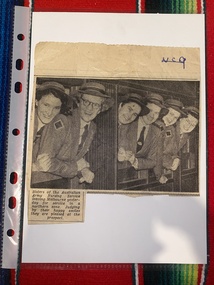 Newspaper - Newspaper clipping, [Age], [Wednesday, 10 January, 1945]