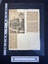 Two newspaper clippings have been glued to a lined sheet of paper.  The left hand clipping consists of a large black and white photo and a column of text, while the right hand clipping is of two separate paragraphs of text.
