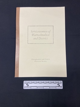 Tape and glue bound paperback book. Tape on spine is light brown and text on cover is black.