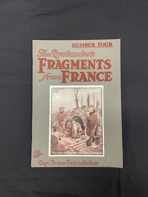 Book - Paperback book, Captain Bruce Bairnsfather, The Bystander's Fragments from France: volume IV, 1915-1919