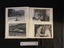 An example of the open page layout, showing the spiral binding and multiple black and white photographs under the plastic protector sheets.