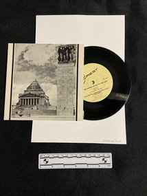 Audio - Vinyl record in slipcase, Crest, "At the going down of the sun" with the Services Commemoration Choir of Melbourne, 1961
