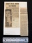 Two newspaper clippings, each with one column of text.  One clipping includes a black and white photograph of a woman with the caption, 'Matron Bowe'.