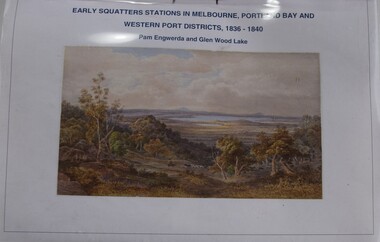 Booklet - Index to Map, Early Squatters' Stations in Melbourne, Portland Bay and Western Port Districts, 1836-1840