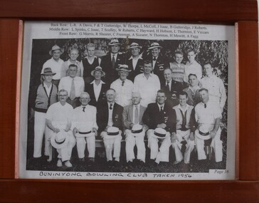 Photograph - Photograph, framed, Buninyong Bowling Club