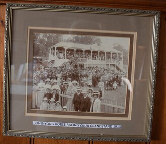 Photograph, Buninyong Horse Racing Club Grandstand 1913