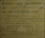 Certificate for one share (5 Pounds) in Bishop's Gold, Buninyong, issued by A E Llewellyn, Manager, to Mr. C. E. Walker of Ballarat, 18 December 1937.