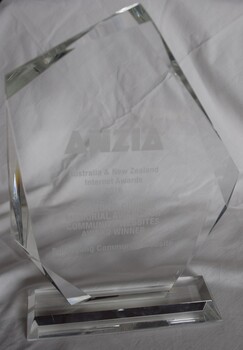 Award presented to the Buninyong Community for its community website, as developed by Liz Lumsdon.