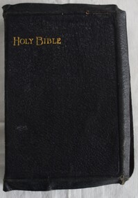 A Bible printed in 1916 used in the district. Background information to be researched. 