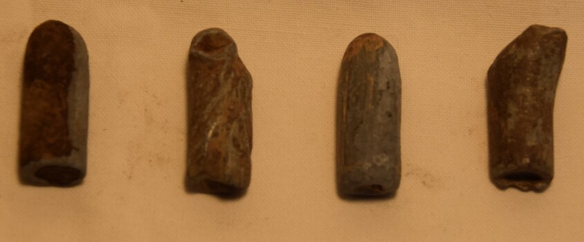 These bullets were used in a Marini Henry Rifle, calibre .577/450 used by the British Army from 1870.