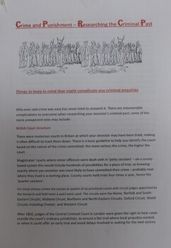 Typescript of collated notes on Buninyong Police Stations and police officers and courthouse.