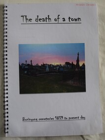 Student project on Buninyong's history of cemeteries by Amelia Johnson.