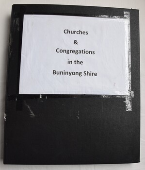 Collection of notes on several churches in the Buninyong district.