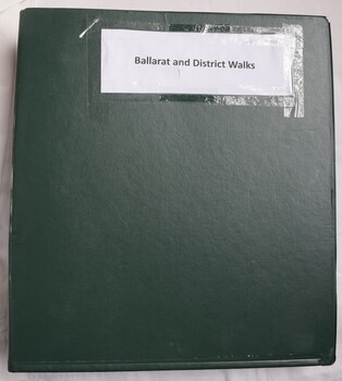 Collection of notes on walks around Ballarat and District.
