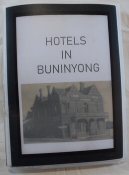 Collated notes, images and other material about Buninyong and district hotels from the 19th century onwards.