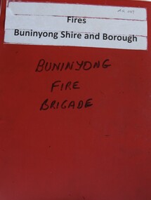 Selection of newspaper articles about fires in the Buninyong area and the town's fire brigade.