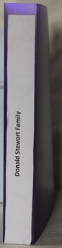 Folder of historical notes, documents and lists of Stewart Family in Buninyong.