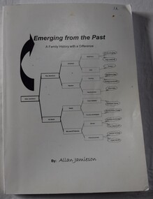 A4 size book on the history of the Jamieson family and connections.