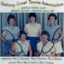 Photograph of tennis players in premiership team