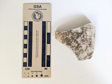 Ceramic - pottery shard, Mint pottery shard