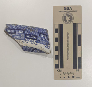 Ceramic - Ceramic shard, Mint ceramic shard