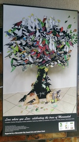 Photograph, Love Where You Live Celebrating Maroondah's Trees art exhibition by school children November 2018
