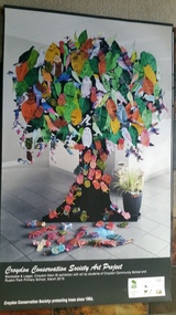 Photograph, Croydon Conservation Art Project with students of Croydon Community School and Ruskin Park Primary School March 2019